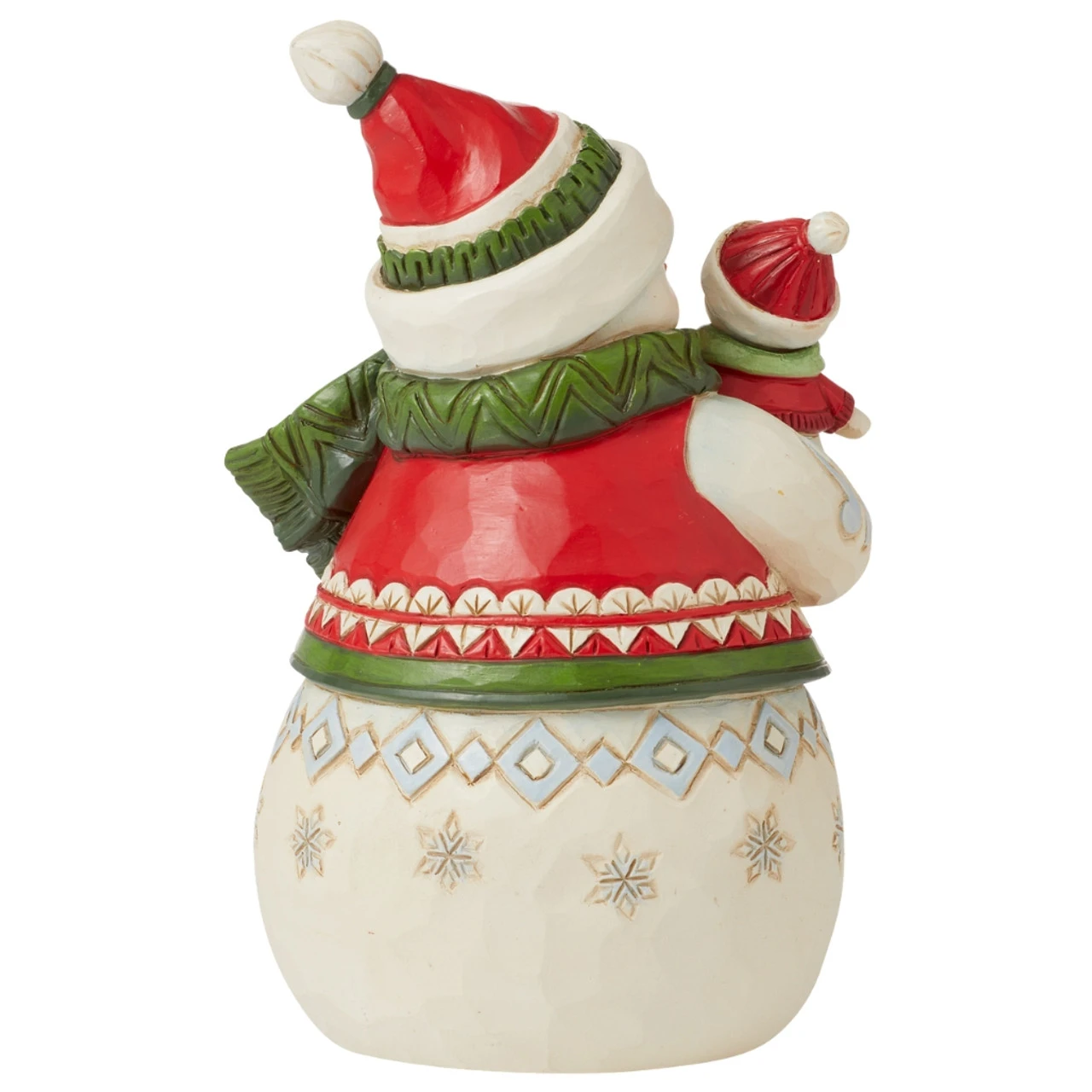 Jim Shore - Heartwood Creek - Pint Size Snowmom With Snowbaby Figurine - Image 2