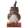 Jim Shore - Heartwood Creek - Pint Sized Halloween Owl Figurine