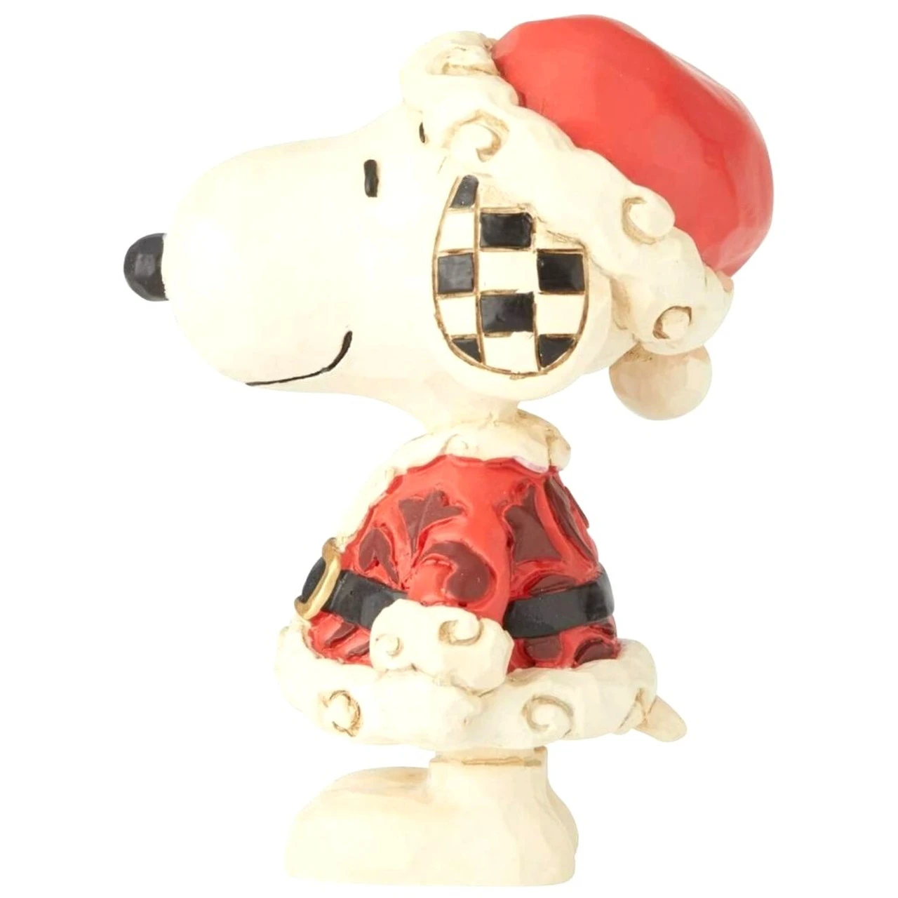 Jim Shore - Peanuts - Mini Santa Snoopy 2 Jim Shore - Peanuts - Mini Santa Snoopy - Image 2