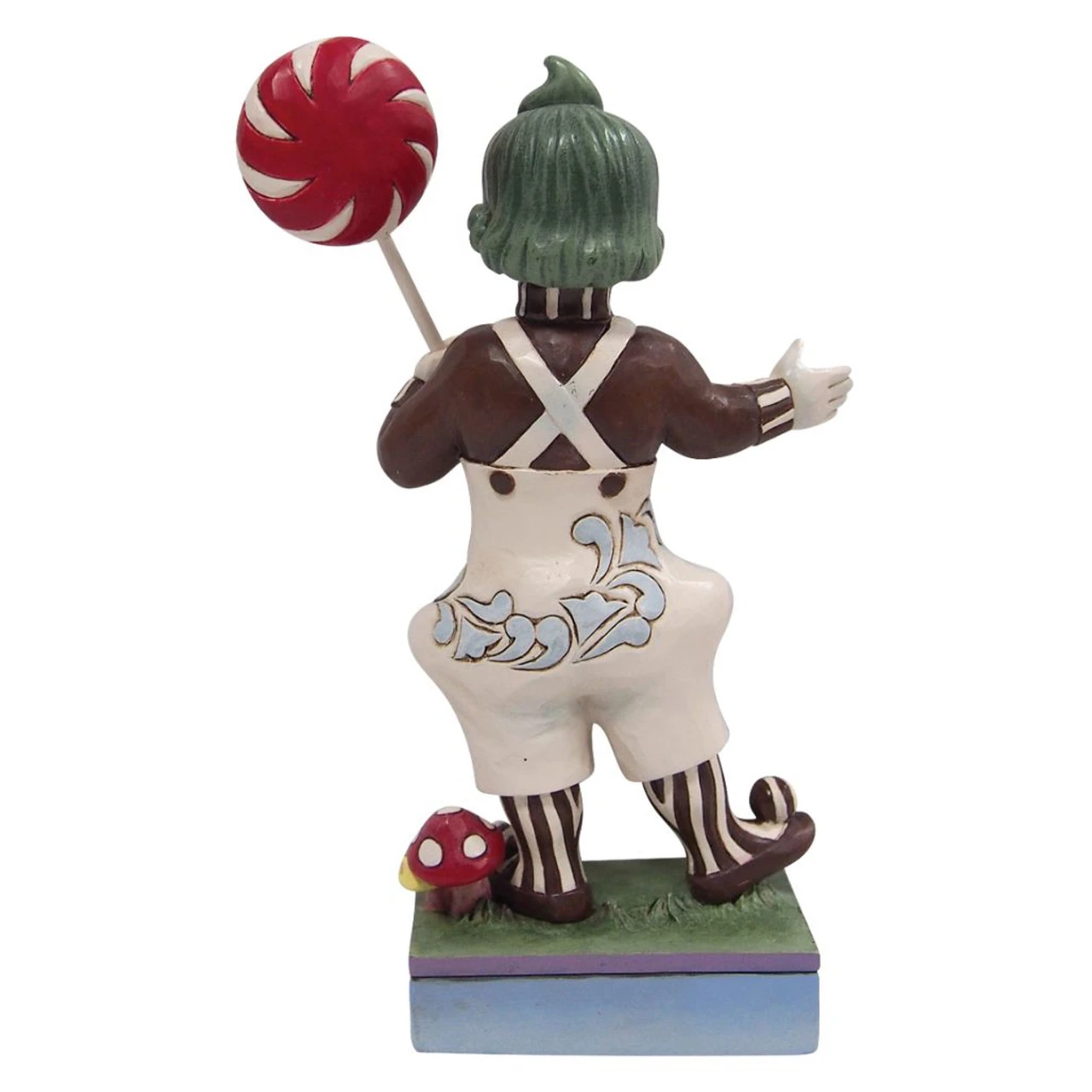 Jim Shore - Willy Wonka - Oompa Loompa With Lollipop Figurine - Image 2
