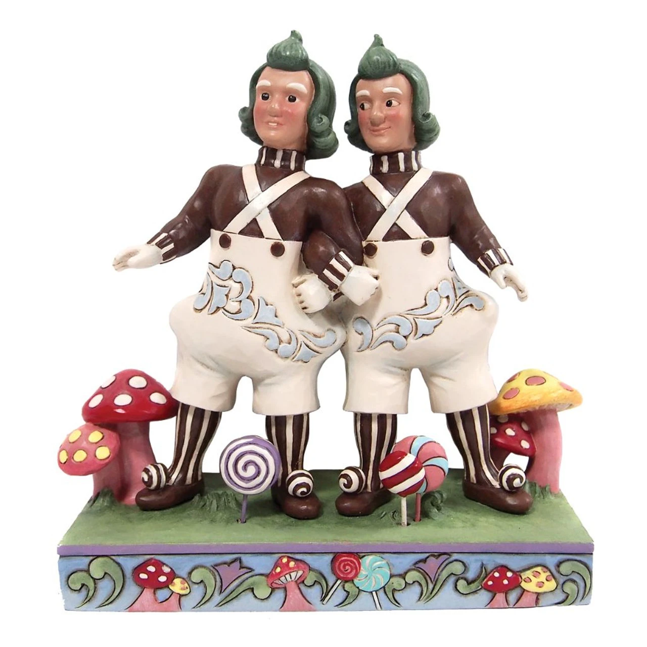 Jim Shore - Willy Wonka - Oompa Loompas Side By Side Figurine