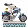 Snoopy And Woodstock Riding Motorcycle