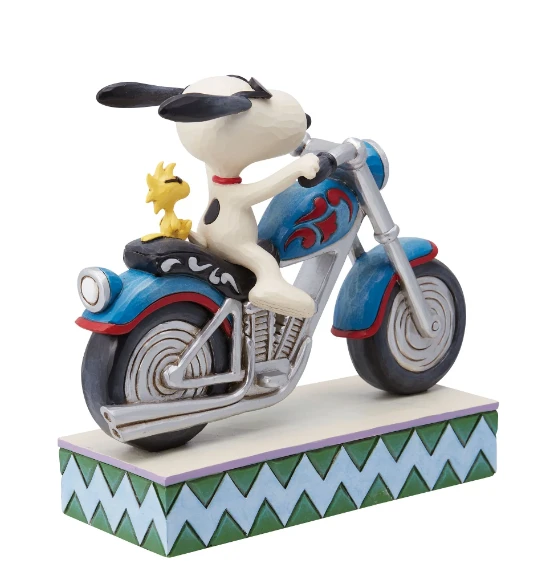Snoopy And Woodstock Riding Motorcycle 2 Snoopy And Woodstock Riding Motorcycle - Image 2