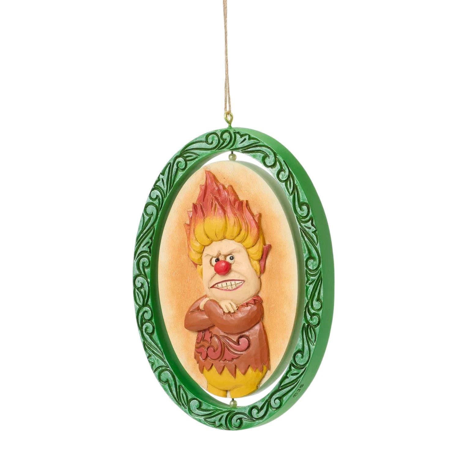 Two-Sided Heat Miser/Cold Miser Ornament 2 Two-Sided Heat Miser/Cold Miser Ornament - Image 2