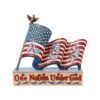 Patriotic One Nation Flag Figurine