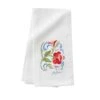 Embroidered Tea Towel - Roses