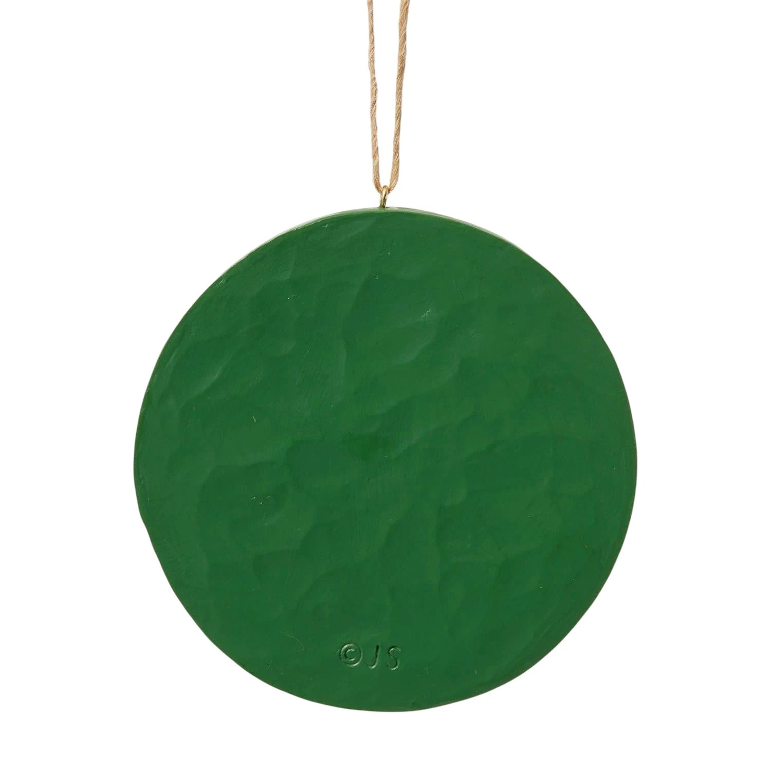 Highland Glen Red Truck Disc Ornament 2 Highland Glen Red Truck Disc Ornament - Image 2