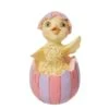 Mini Easter Chick In Egg Figurine