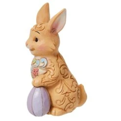 Mini Easter Bunny Floral Figurine -Jim Shore Sales Store qhsz32yacmkby5xdlvar