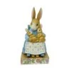 Mrs. Rabbit In Rocking Chair Figurine
