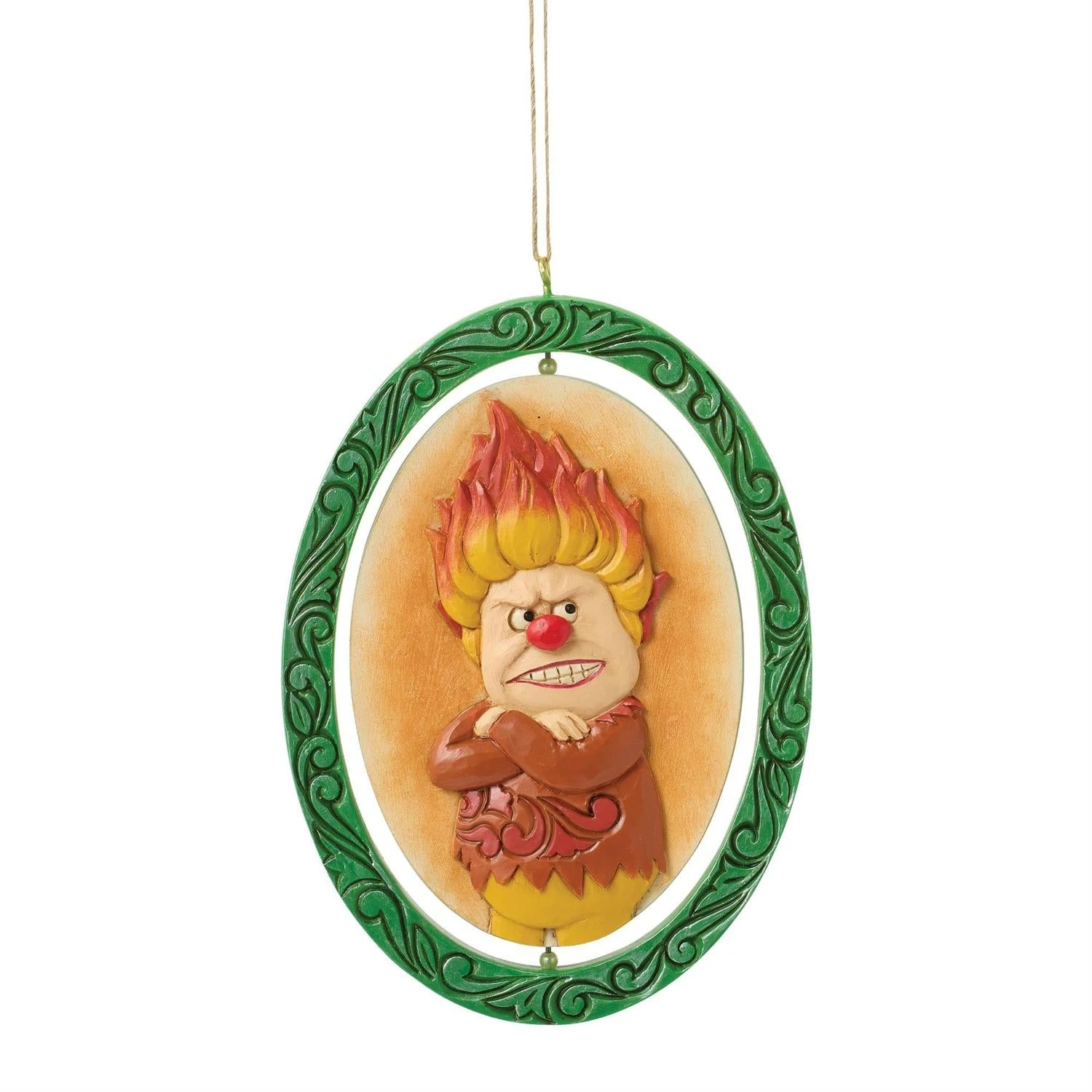 Two-Sided Heat Miser/Cold Miser Ornament 1 Two-Sided Heat Miser/Cold Miser Ornament