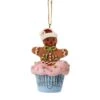 Gingerbread Cupcake Ornament