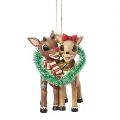 Rudolph And Clarice Ornament